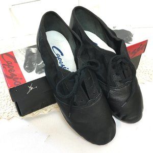 * Capezio #358A Split Sole Black Jazz Adult Unisex Shoe NWT